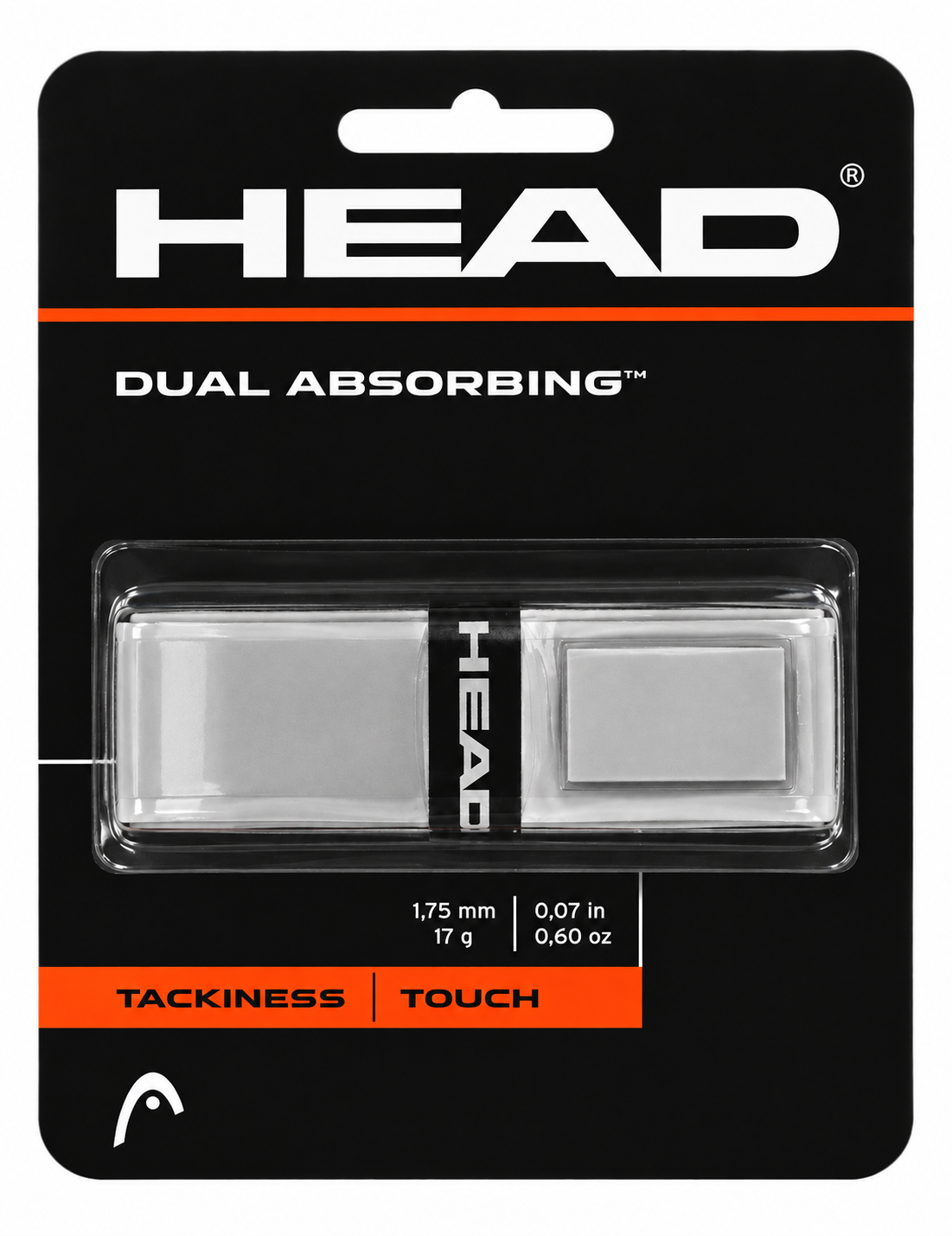 Cushion Grip Head Dual Absorbing - Cinza